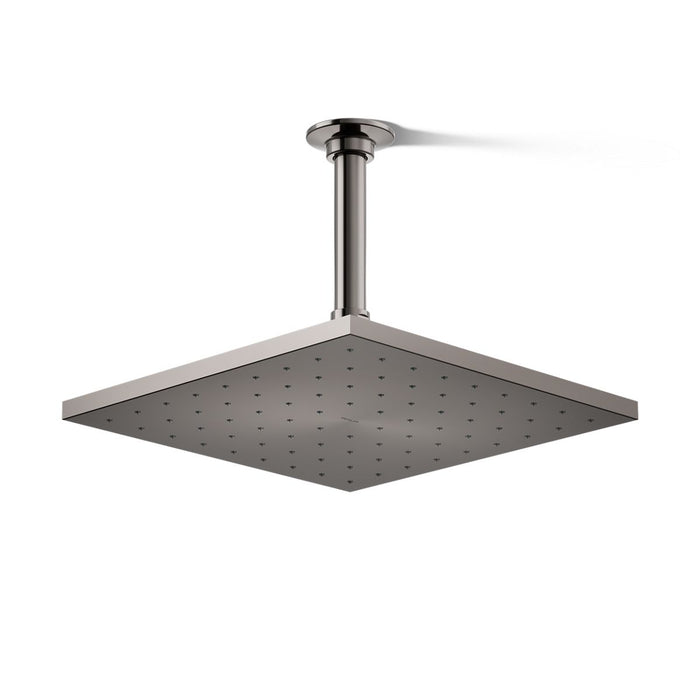 KOHLER K-13696-G Contemporary Square 10" single-function rainhead, 1.75 gpm