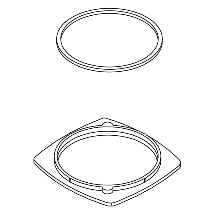 KOHLER K-1369894 Service Kit, Escutcheon, 1-Hole