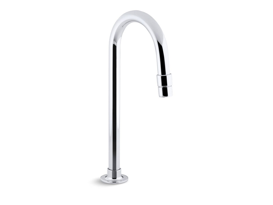 KOHLER Bathroom sink gooseneck spout with aerator