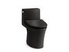 KOHLER K-1381-TBHHC Veil Hidden Cord One-piece Elongated Toilet with Skirted Trapway, Dual-flush