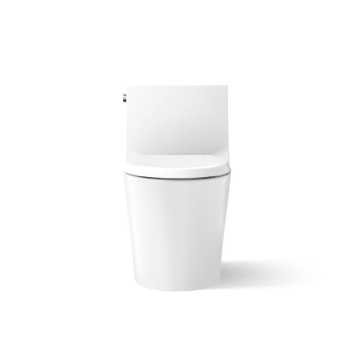 KOHLER K-1381-HC Veil Hidden cord one-piece elongated toilet with skirted trapway, dual-flush
