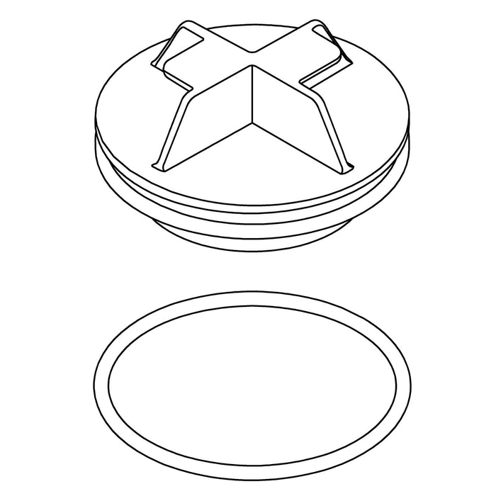 KOHLER K-1388306 Manual Piston Cover Assembly