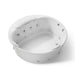 KOHLER K-1394-H3 RiverBath 66" drop-in heated whirlpool bath