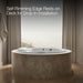 KOHLER K-1394-H3 RiverBath 66" drop-in heated whirlpool bath