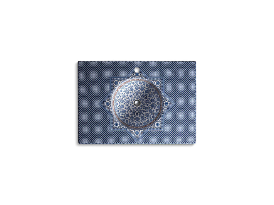 KOHLER K-14031-BU Marrakesh Vanity-top with single faucet hole