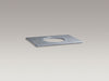 KOHLER K-14031-BU Marrakesh Vanity-top with single faucet hole