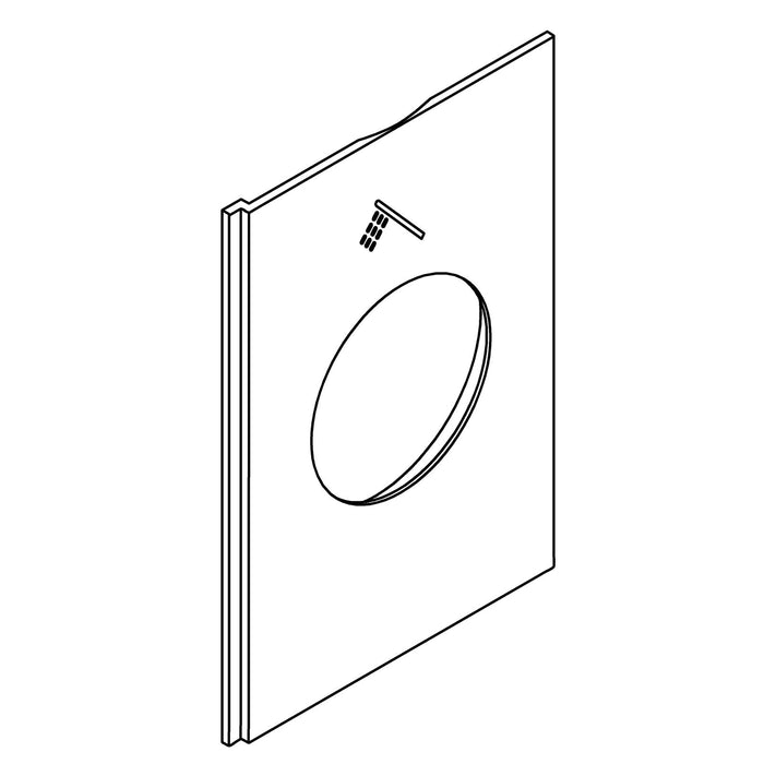 KOHLER K-1413566 Icon Trim Plate