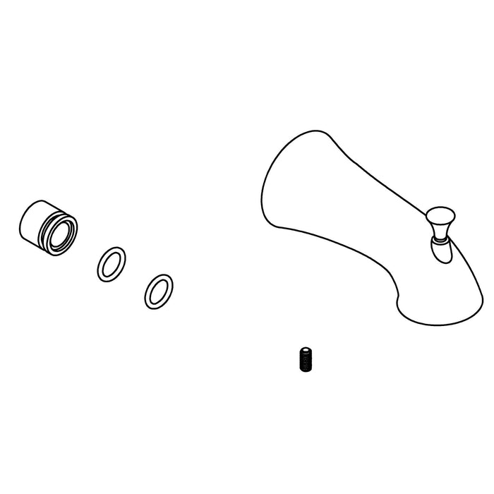 KOHLER K-1415214 Assembly, Spout
