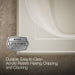 KOHLER K-1418-GH Memoirs 72" x 42" drop-in Heated BubbleMassage air bath, biscuit - view 5