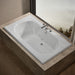 KOHLER K-1418-JHC Memoirs 72" x 42" drop-in whirlpool bath, white - view 5