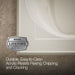 KOHLER K-1418-JHE Memoirs 72" x 42" drop-in whirlpool bath, biscuit - view 5