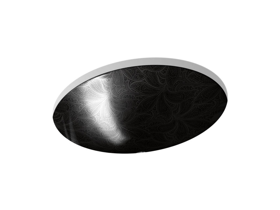KOHLER Sartorial 19-1/4" oval undermount bathroom sink