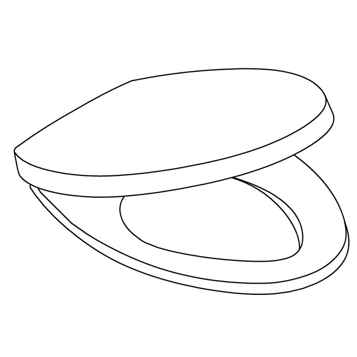 KOHLER K-1422715 Veil Toilet Seat
