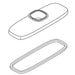 KOHLER K-1425331 Three Hole Escutcheon Kit