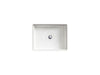 KOHLER K-14275-SMC Kathryn 19-3/4" square undermount bathroom sink, no overflow