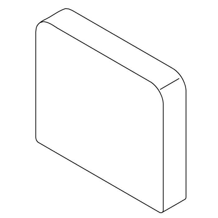 KOHLER K-1435784 End Cap, Rounded