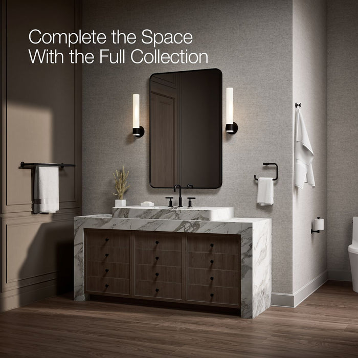 KOHLER K-14375 Purist 24" Double towel bar