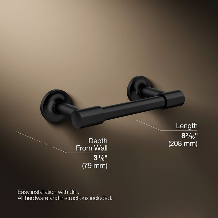 KOHLER K-14377 Purist Pivoting toilet paper holder