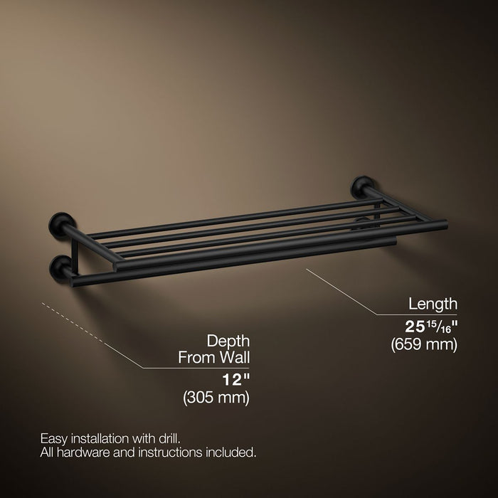 KOHLER K-14381 Purist Hotelier, matte black - view 5