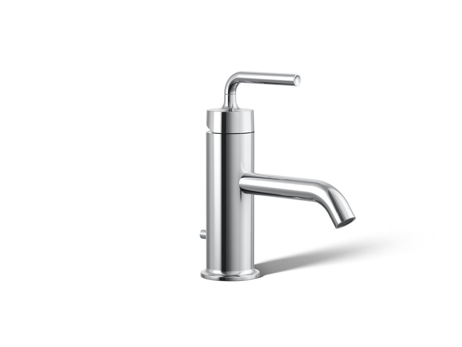 KOHLER K-14402-4A Purist Single-handle bathroom sink faucet with Straight Lever handle, 1.2 gpm