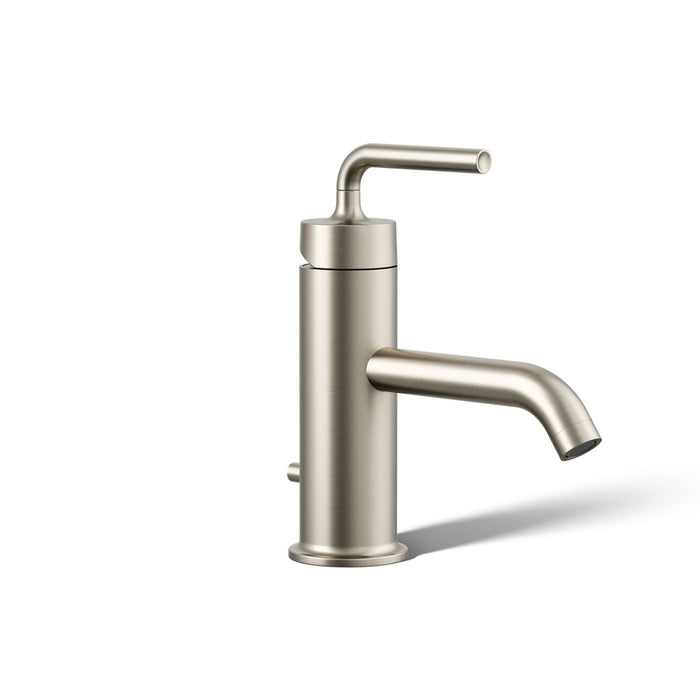 KOHLER K-14402-4A Purist Single-handle bathroom sink faucet with Straight Lever handle, 1.2 gpm