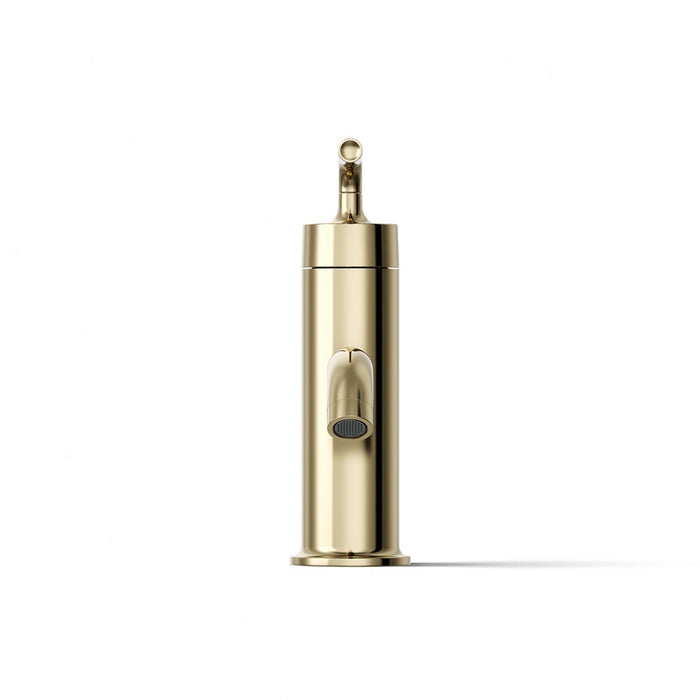 KOHLER K-14402-4A Purist Single-handle bathroom sink faucet with Straight Lever handle, 1.2 gpm