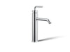 KOHLER K-14404-4A Purist Tall single-handle bathroom sink faucet with Lever handle, 1.2 gpm