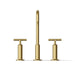 KOHLER Purist Widespread bathroom sink faucet with Cross handles, 1.2 gpm