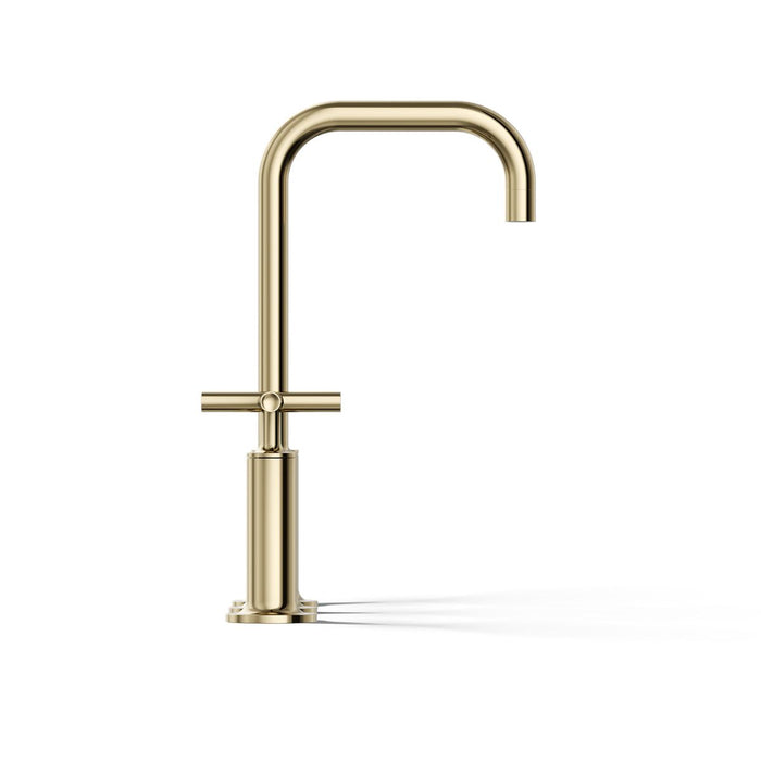 KOHLER Purist Widespread bathroom sink faucet with Cross handles, 1.2 gpm