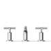 KOHLER K-14410-3 Purist Widespread bathroom sink faucet with Cross handles, 1.2 gpm, polished chrome - view 3