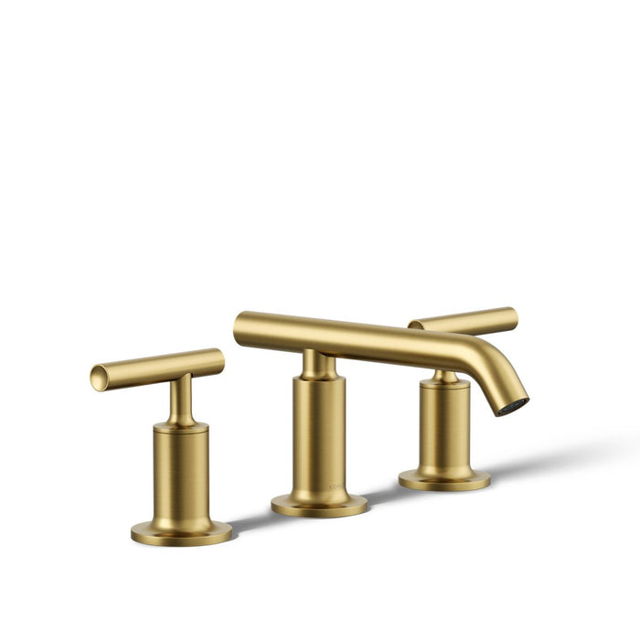 KOHLER Purist Widespread bathroom sink faucet with Lever handles, 1.2 gpm