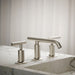KOHLER K-14410-4 Purist Widespread bathroom sink faucet with Lever handles, 1.2 gpm, vibrant brushed nickel - view 3
