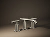 KOHLER K-14410-4 Purist Widespread bathroom sink faucet with Lever handles, 1.2 gpm, vibrant brushed nickel - view 4