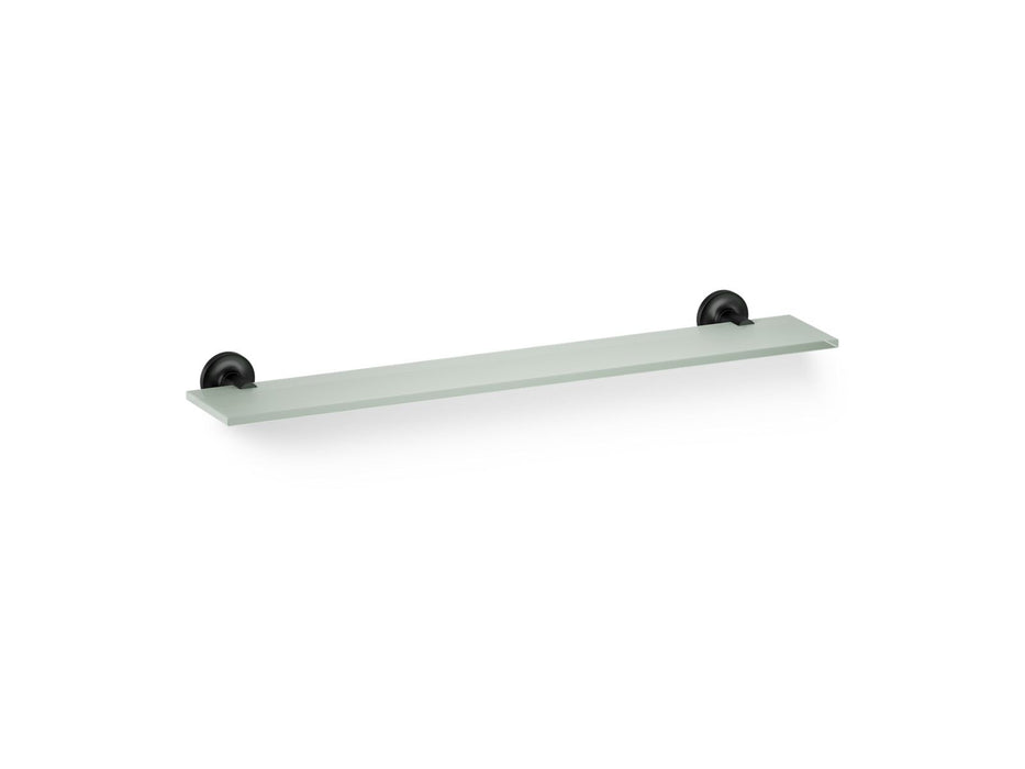 KOHLER K-14440 Purist Glass shelf, matte black