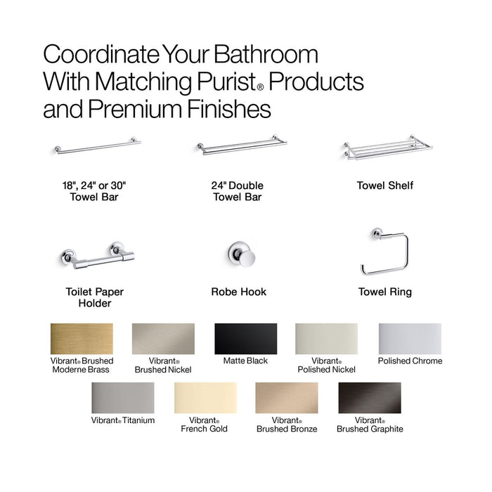 KOHLER K-14440 Purist Glass shelf