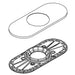 KOHLER K-1447392 Escutcheon Kit