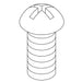 KOHLER K-1447643 Screw, 8-32Unc X 0.375, Round