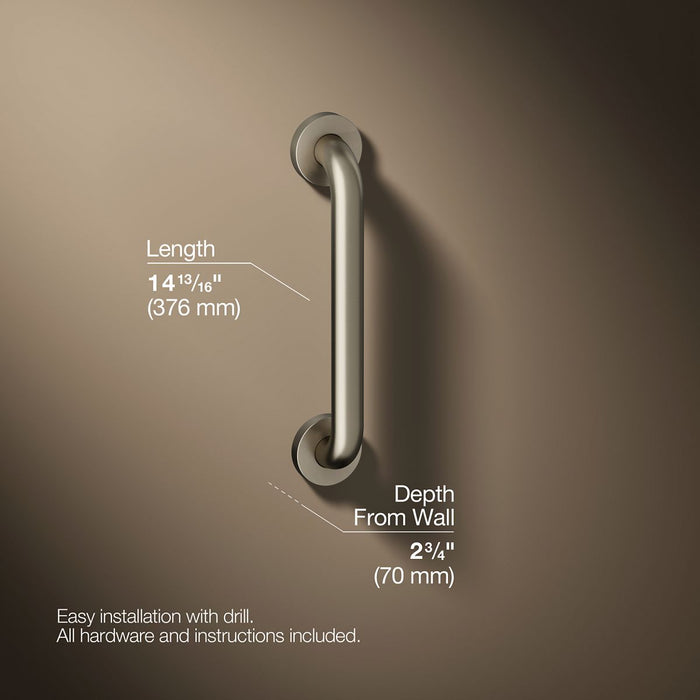 3/4 view of product with dimensions
