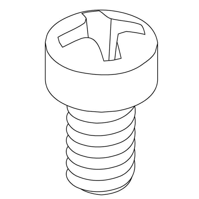 KOHLER K-1456306 Screw, 6-32 X 0.3125, Fillister Head