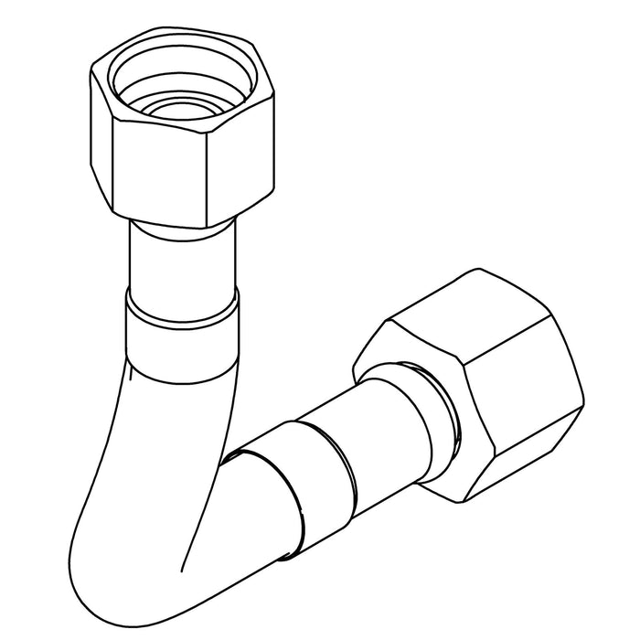 KOHLER K-1458021 Hose, .375 Comp X 7.50, Silicone