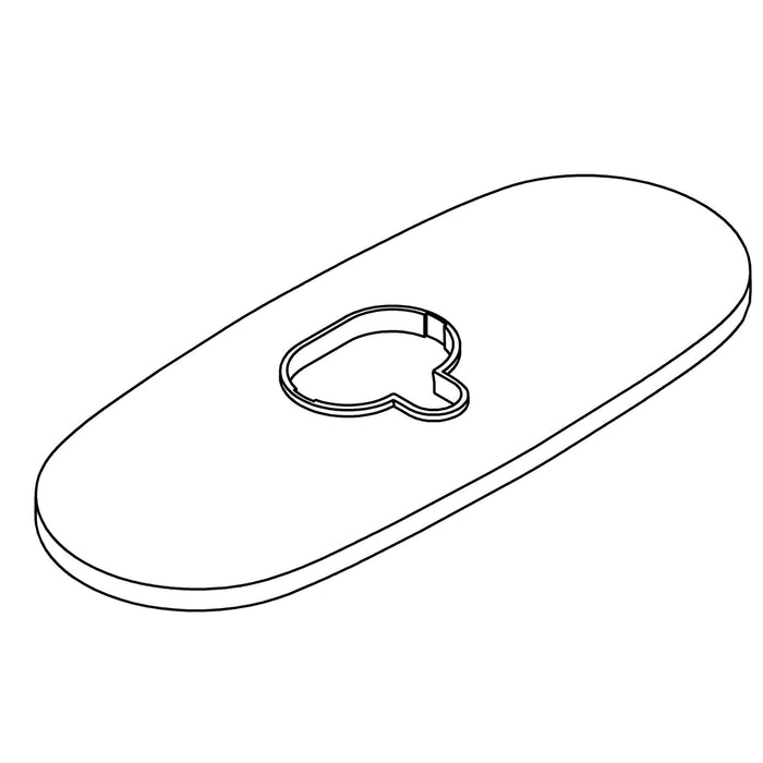 KOHLER K-1458707 Service Kit, Escutcheon, 3-Hole