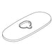 KOHLER K-1458707 Service Kit, Escutcheon, 3-Hole