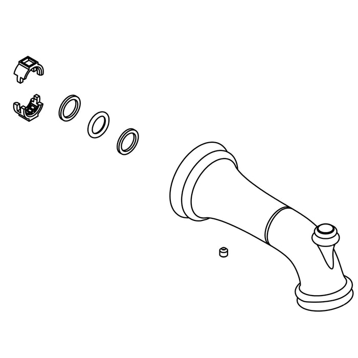 KOHLER K-1463153 Assembly, Bath Spout