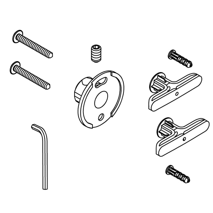 KOHLER K-1465500 Hardware Kit