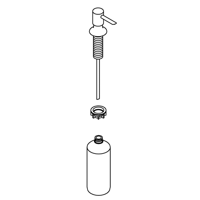 KOHLER K-1466573 Soap Dispenser Assembly