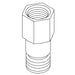 KOHLER K-1466951 Assembly, Arm Adapter NPT