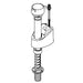 KOHLER K-1468017 Fill Valve Service Kit, 375A Std Refill