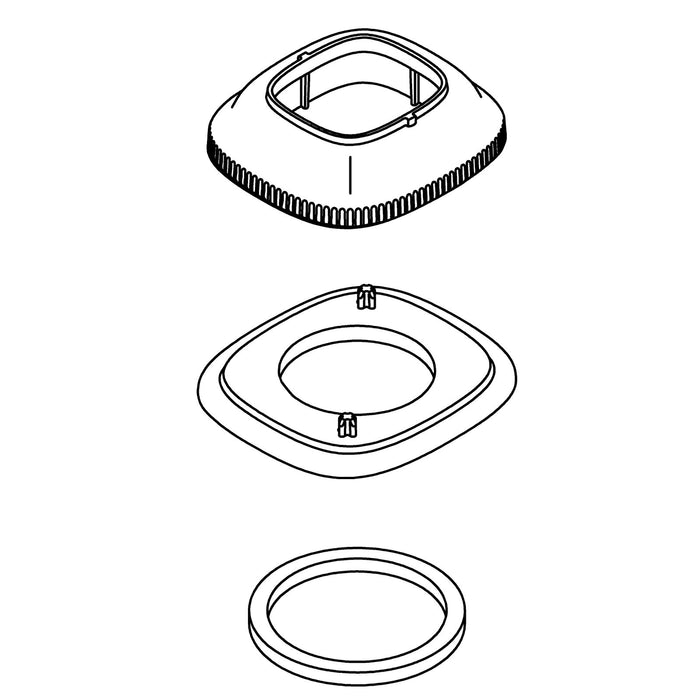 KOHLER K-1471121 Assembly, Single Hole Escutcheon