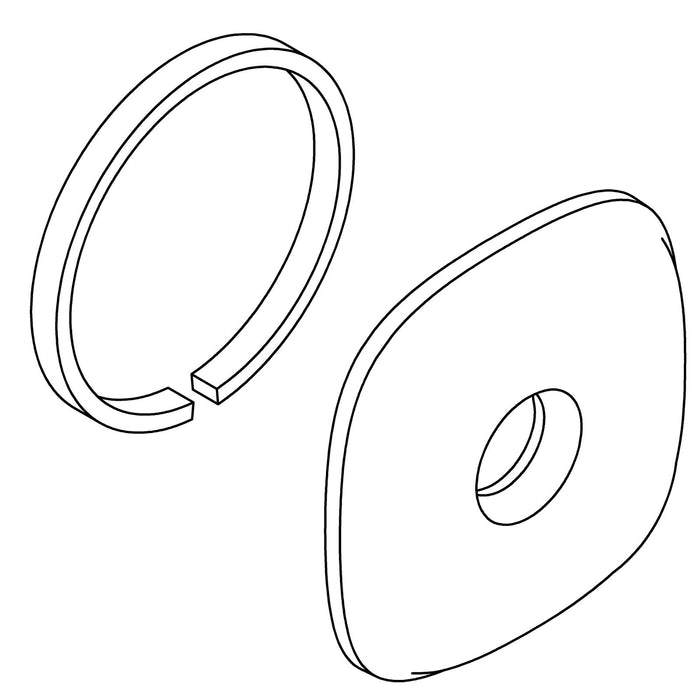 KOHLER K-1471129 Assembly, Escutcheon, Tubshower