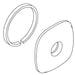 KOHLER K-1471129 Assembly, Escutcheon, Tubshower